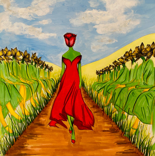 'Dare To Be Different' Original Drawing
