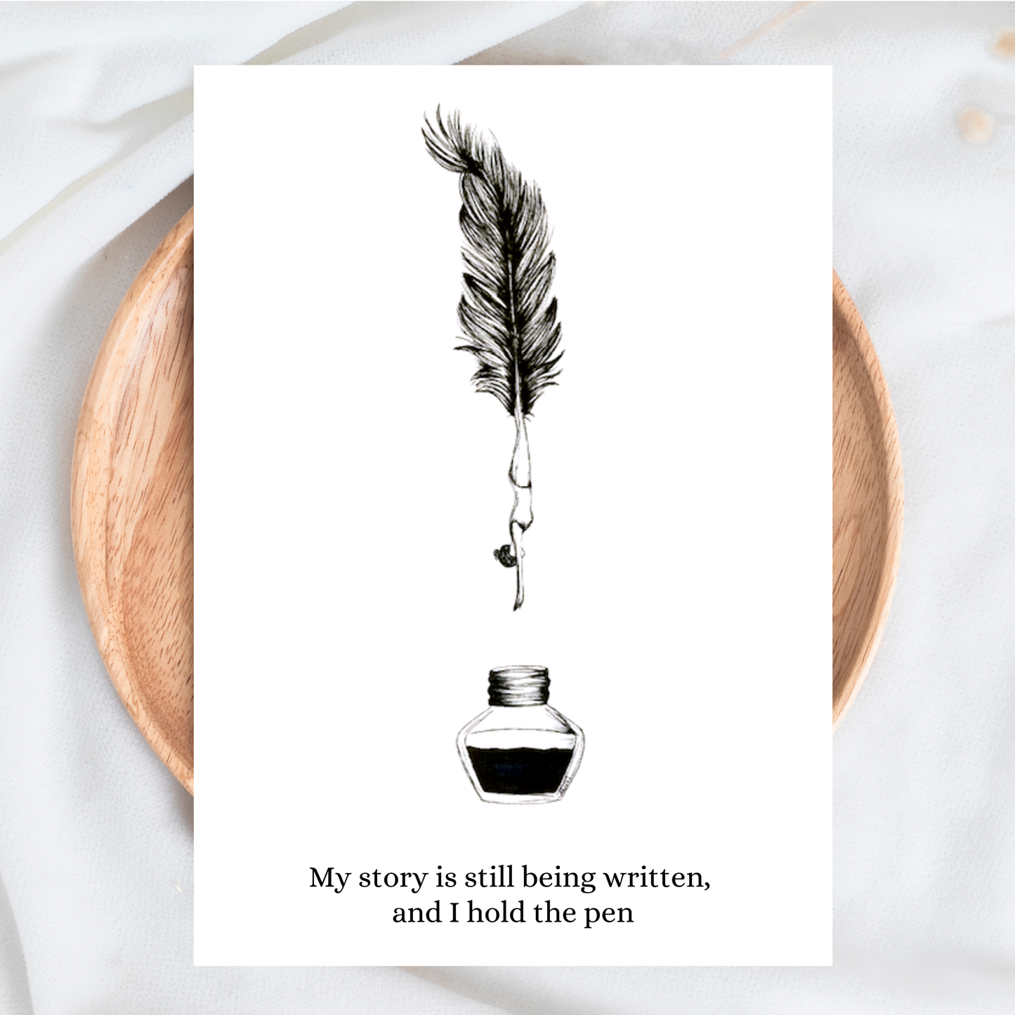 My Story Is Still Being Written - Affirmation Card
