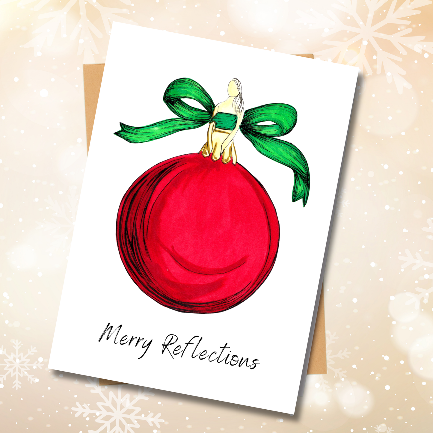 Merry Reflections - Christmas Greeting Card