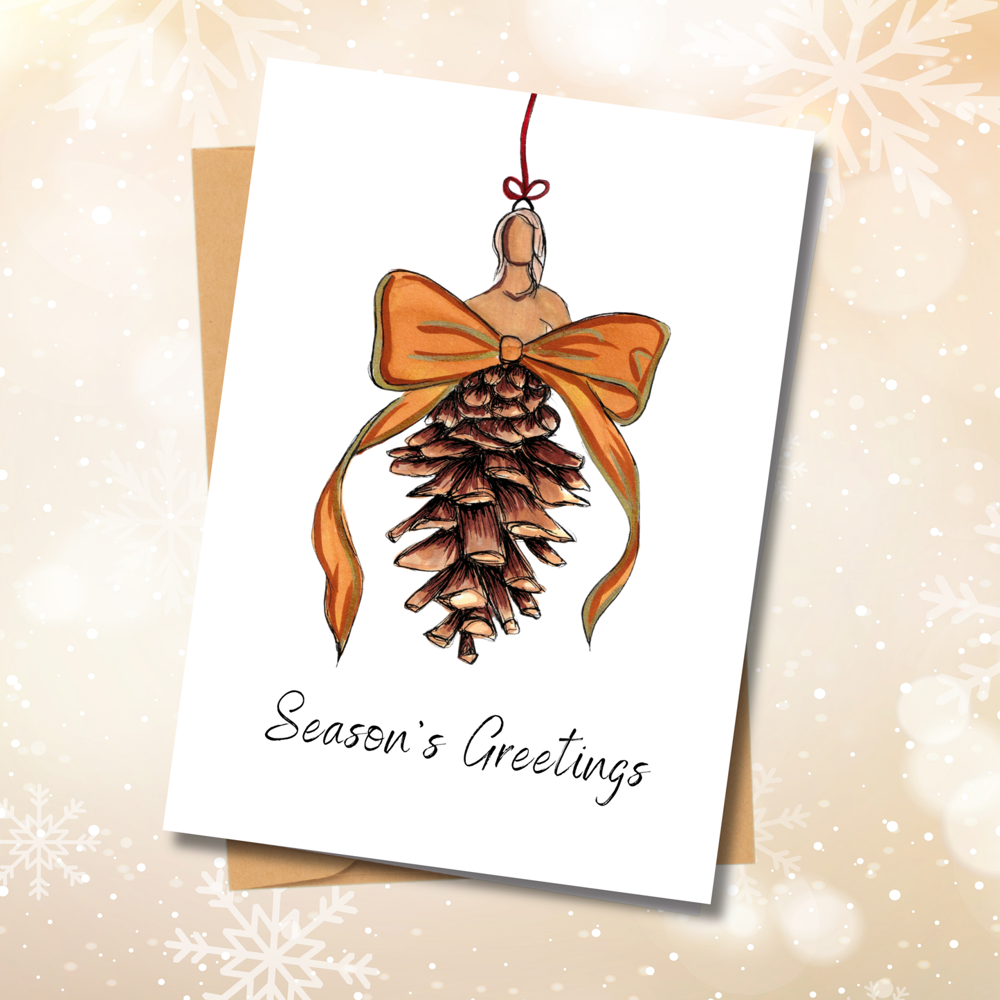 Season's Greetings - Christmas Greeting Card