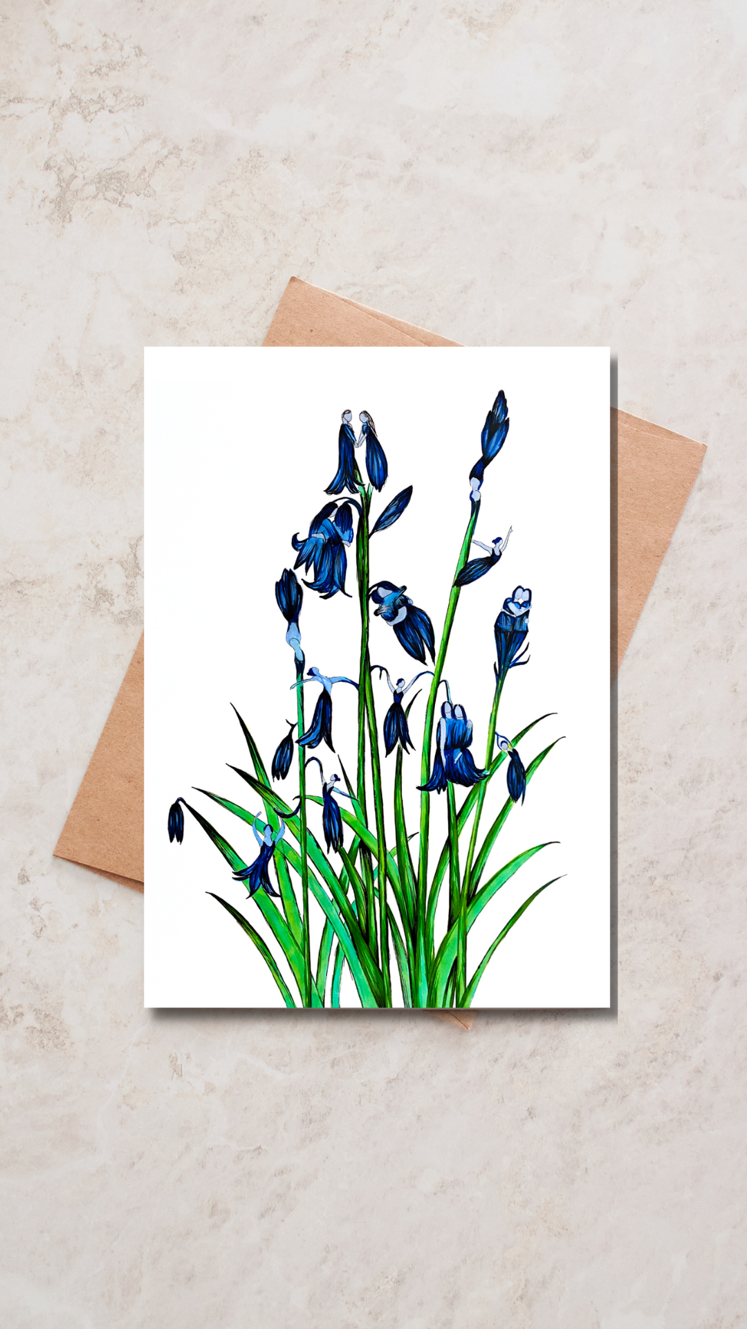 Bluebells Greeting Card
