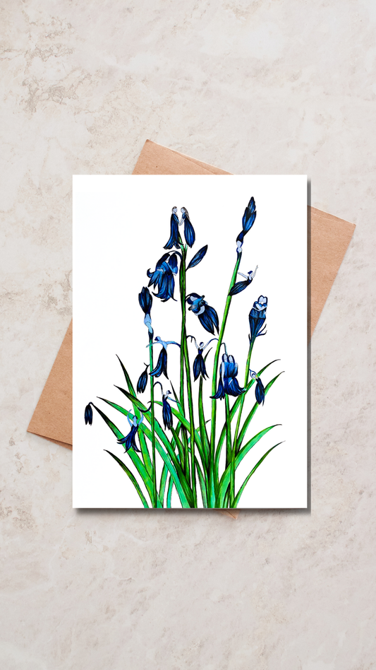 Bluebells Greeting Card