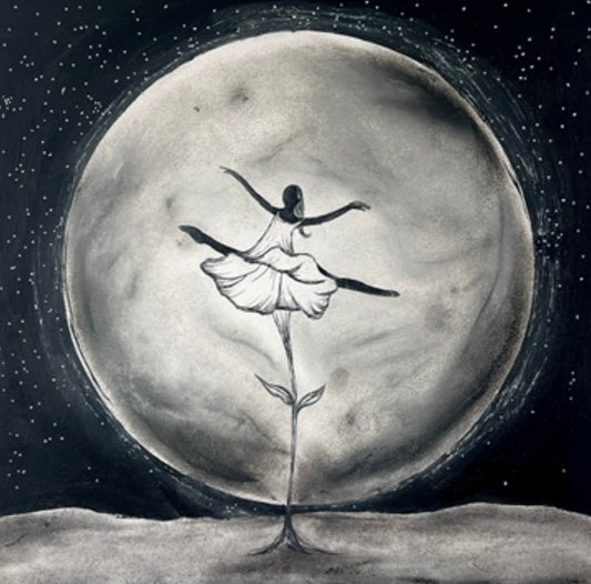 'Bloom In The Dark' Original Drawing