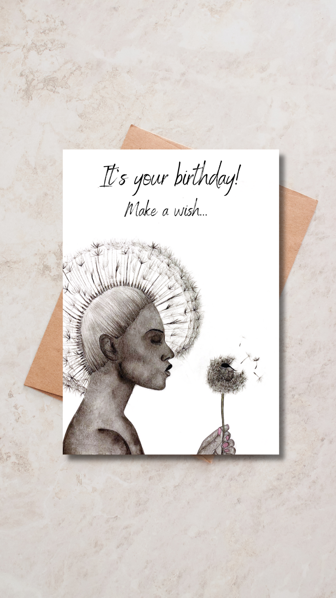 It's Your Birthday! Make a Wish - Greeting Card