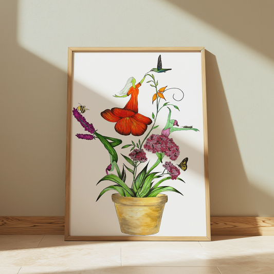 'Natural Attraction' Original Drawing