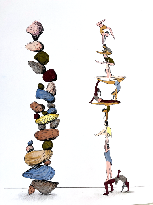 'Balance' Original Drawing