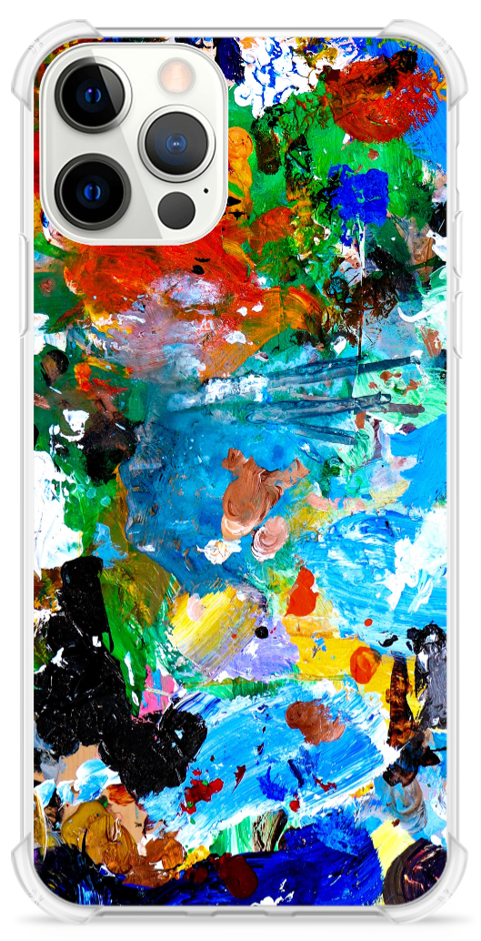 Abstract Palette iPhone Case