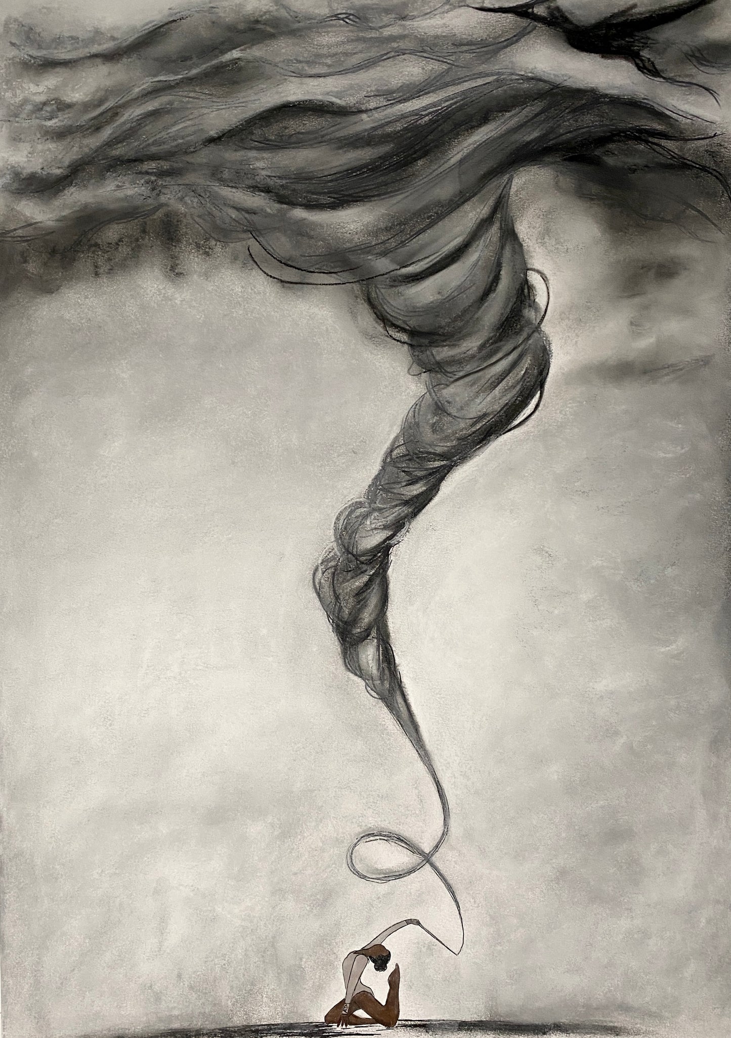 'She Commanded The Storm' Original Drawing